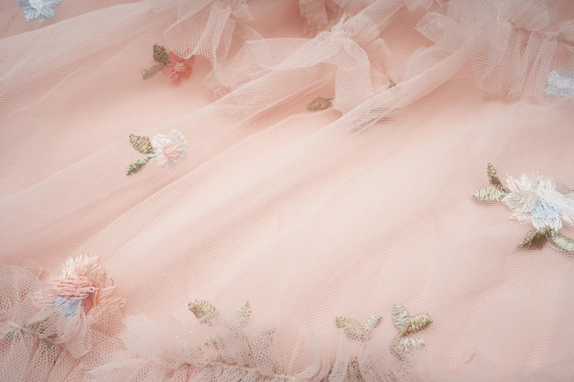 Romance in the Making Floral Mesh Dress