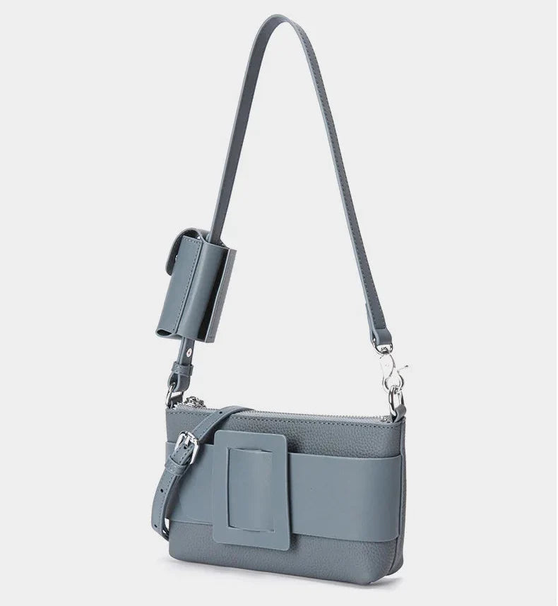 Popular Cowhide Pillow Bag