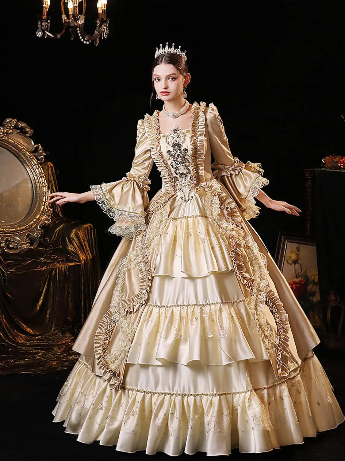 Medieval Court Evening Dress