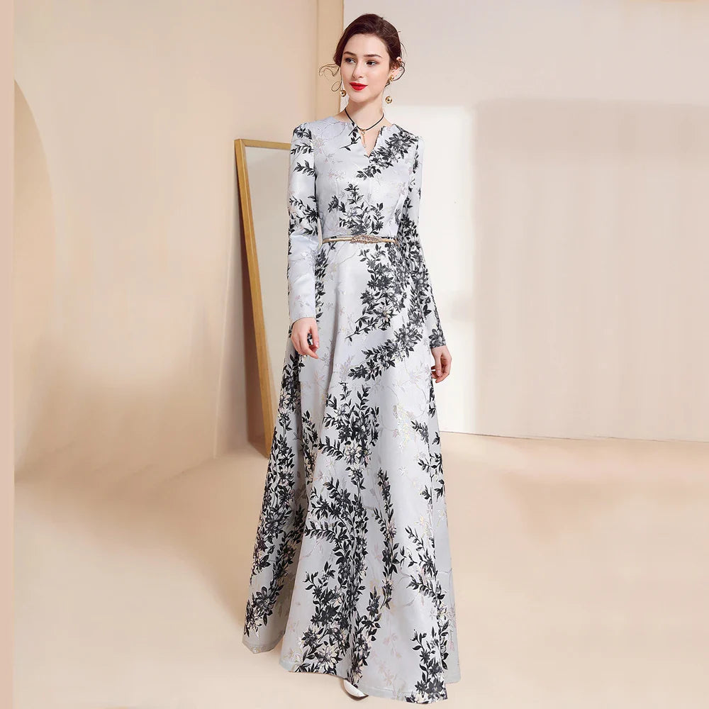 Classic Floral Good Body Maxi Dress – LeeMom