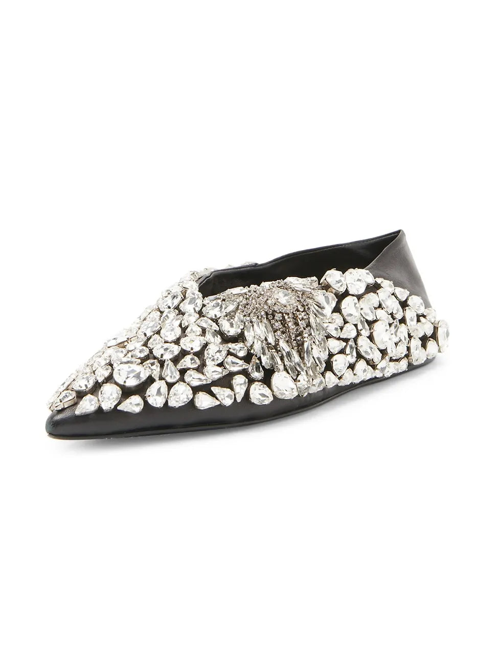 British Rhinestone Women Flats Shoes