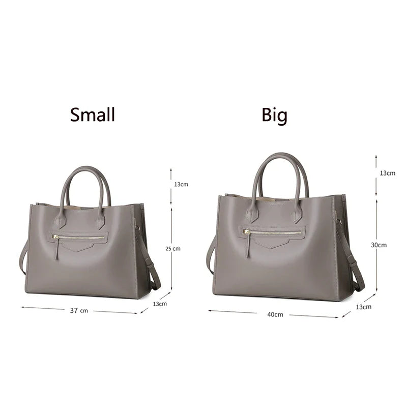 Sophisticated Leather Tote Bag