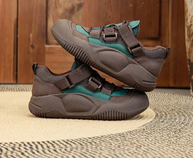 Timeless Elegance Genuine Leather Vulcanized Sneakers