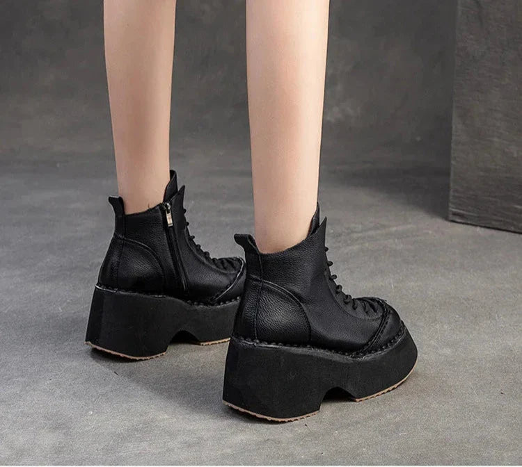 Fashion Fusion Leather Moccasins