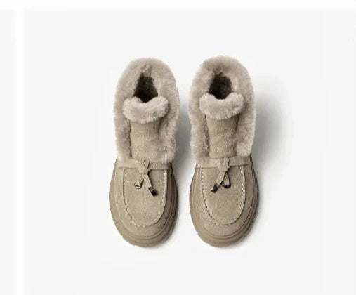 Cozy Fur-Lined Snow Boots