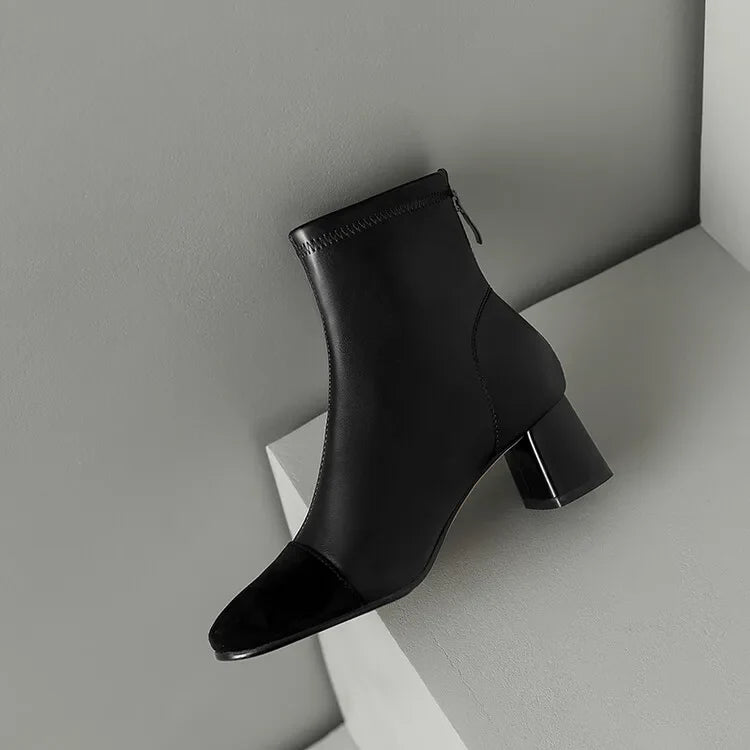 Zipper Ankle Women's Short Boot