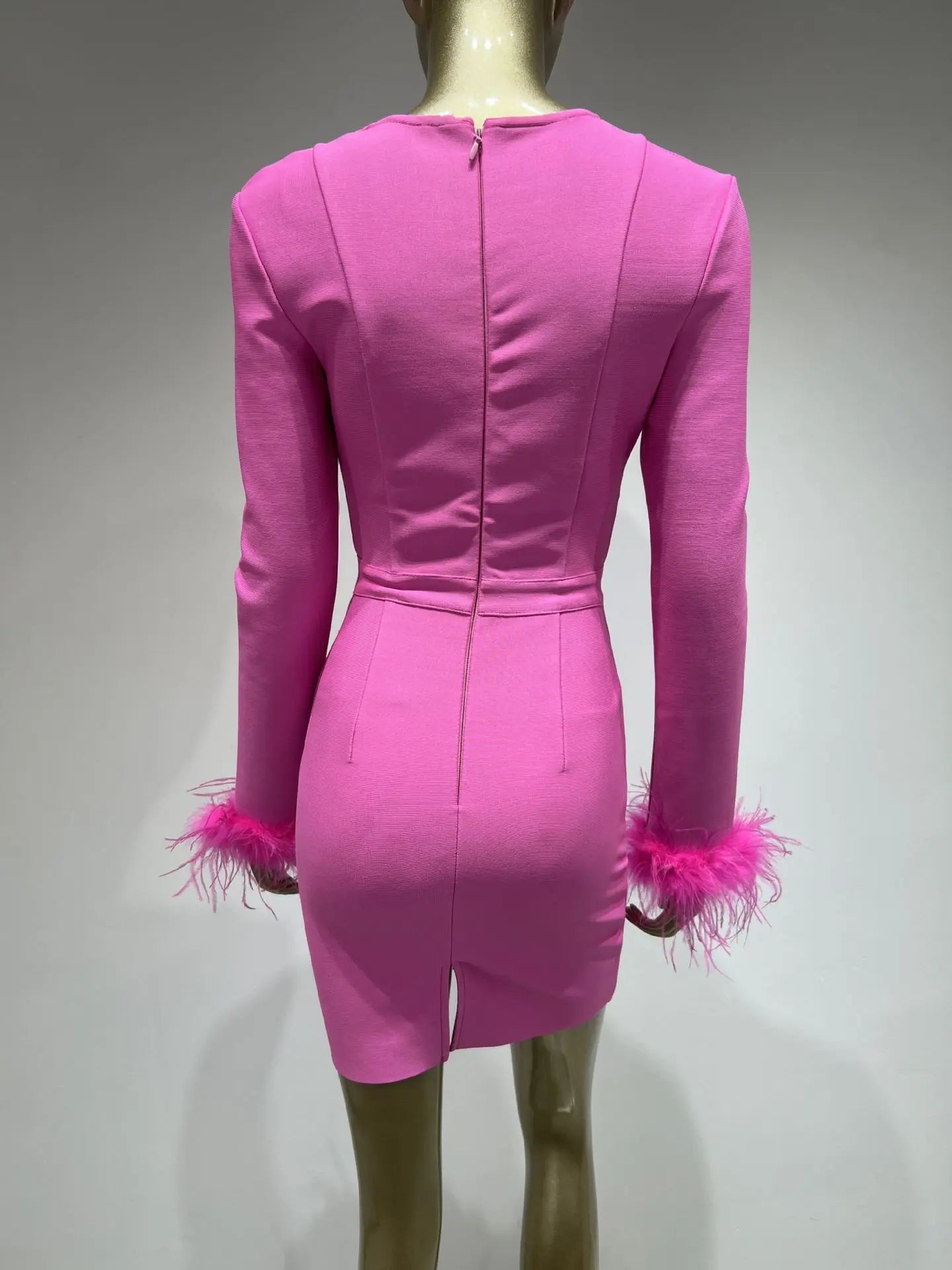 Elegant Square Collar Mini Party Dress