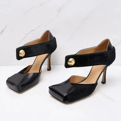 Mary Janes Stiletto High Heels