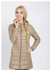 Fancy Warm Puffer Down Overcoat
