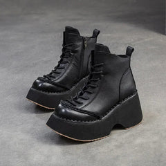 Fashion Fusion Leather Moccasins