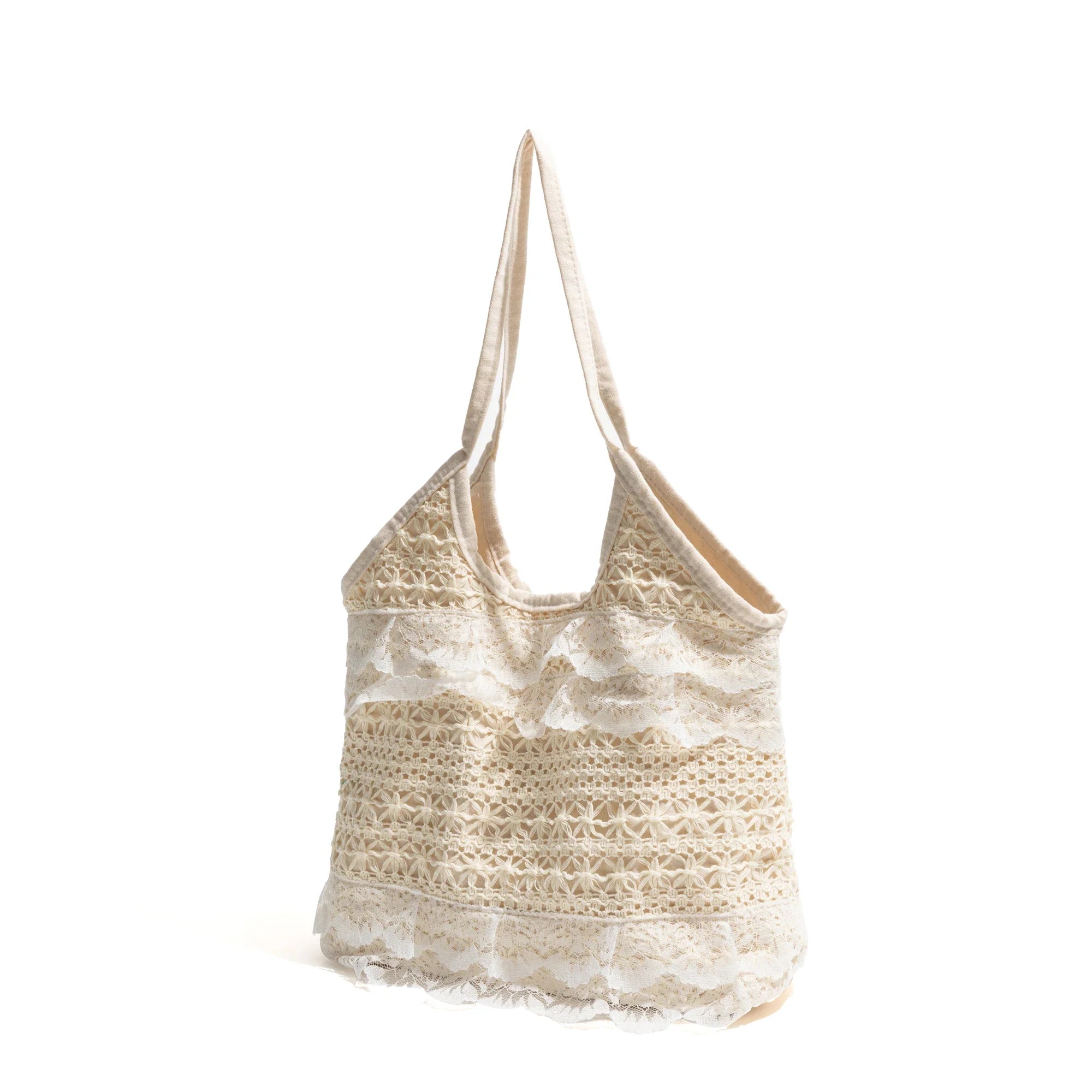 Luxury Lace Knitted Underarm Bag