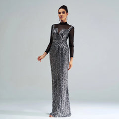 Stunning Hip-hugging Maxi Dress