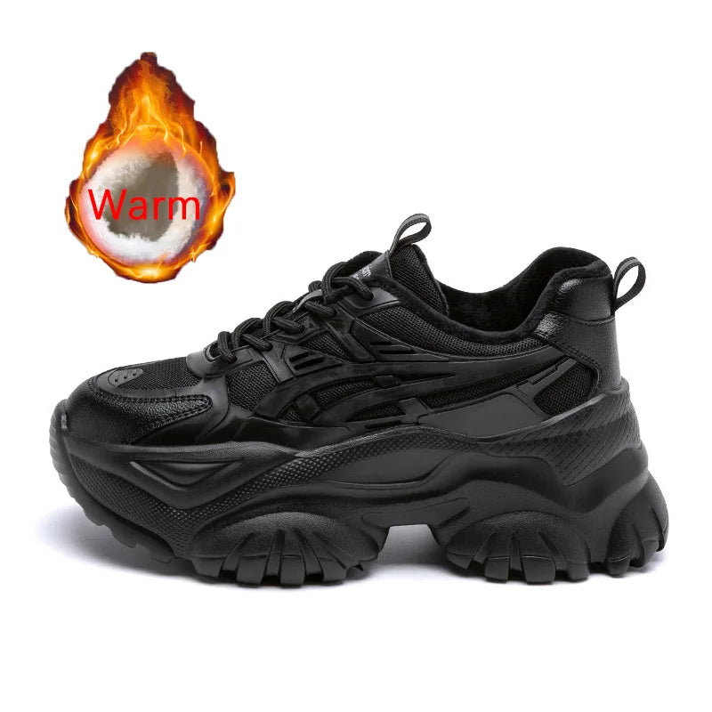 Vintage-Inspired Chunky Sneakers