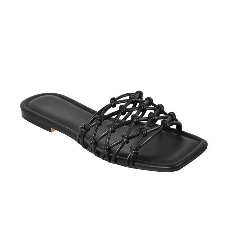 Stylish Square Toe Summer Sandals