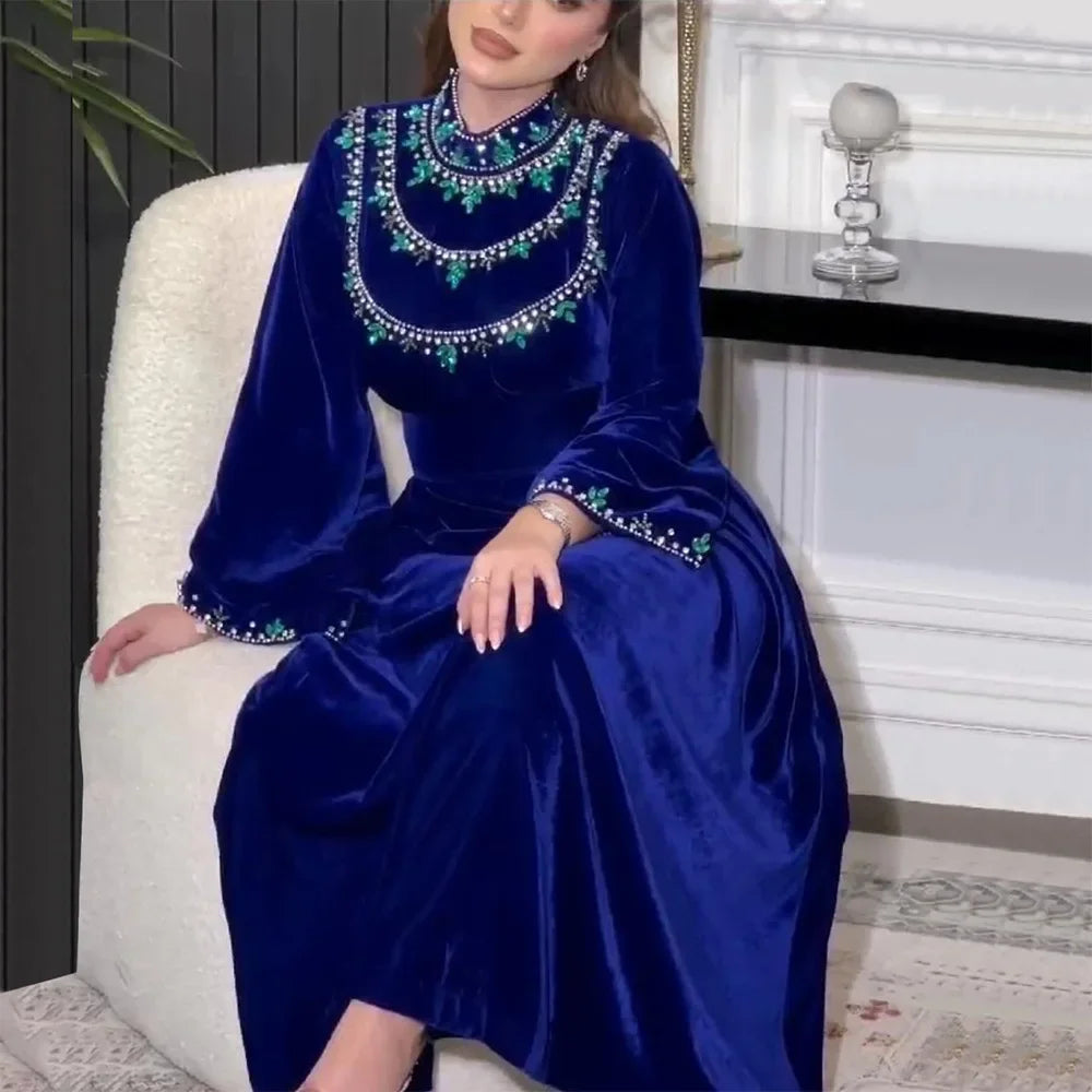 Diamond Beading Party Abaya