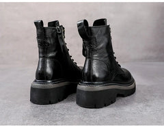 British Leather Ankle Boots