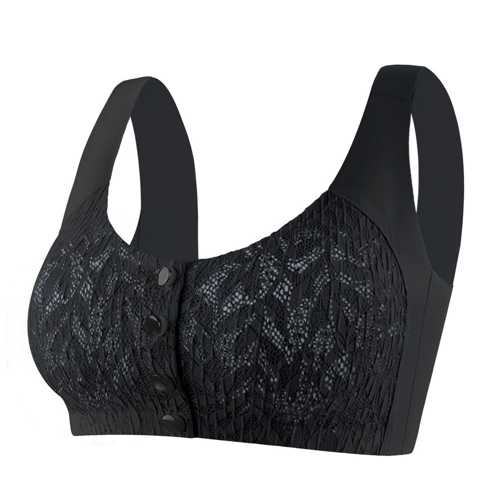 seamless front button underwear