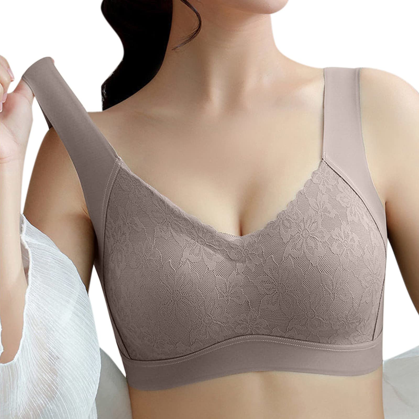 Women Push Up Comfortable No Steel Ring Sports Bra