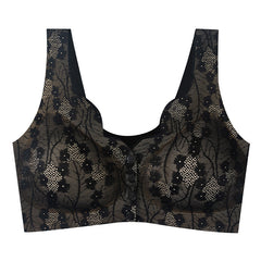 front button push-up comfortable underwear