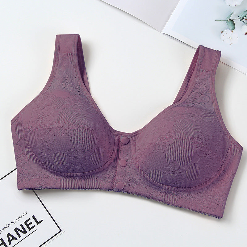Front Button Breathable Comfortable Underwear