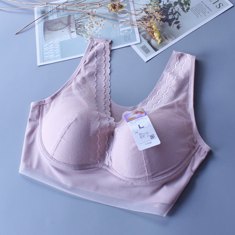 Thin Bandeau Style Push-up Side Adjustable Bra
