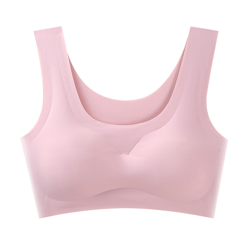 ice silk push-up breathable bra