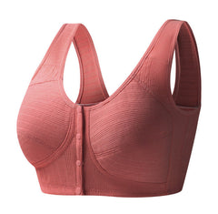 Breathable Push Up Cotton Front Button Underwear