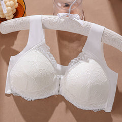 Front Closure Push Up Seamless Extra-Elastic Breathable Wireless Brassiere