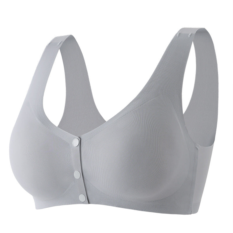 Breathable Tank Front Button Bra