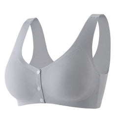 Breathable Tank Front Button Bra
