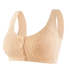 seamless front button underwear