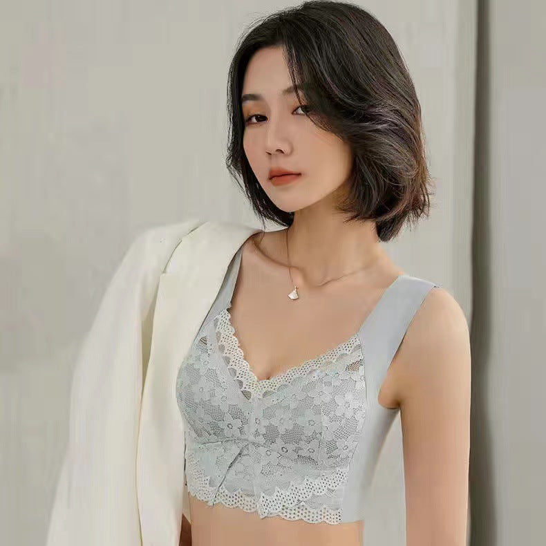 Lace Wireless Slim Fit Bra