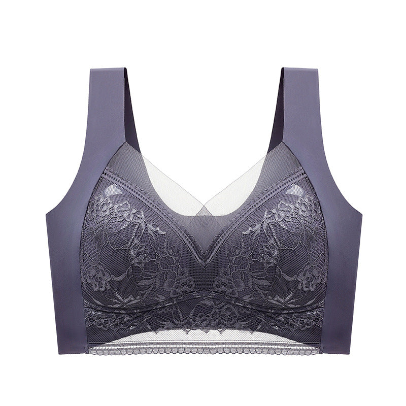 push-up lace push-up bra for beautiful back