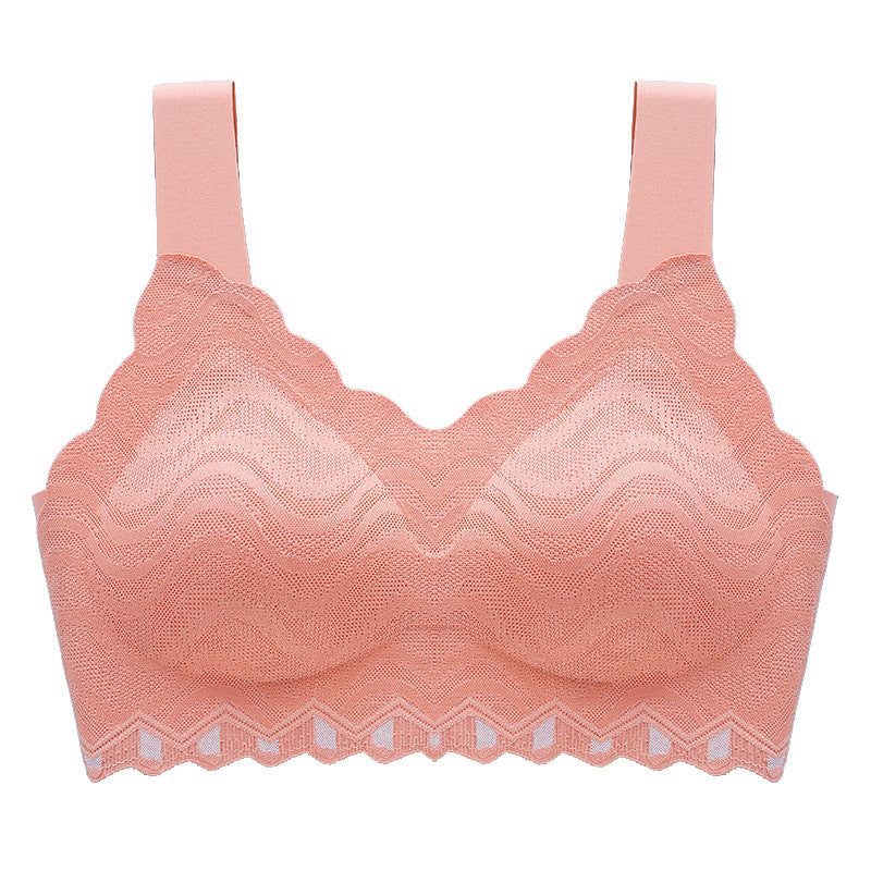 one-piece extended strap latex bra