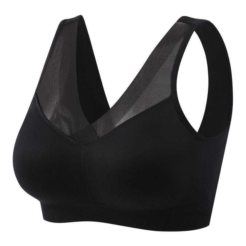 Wireless Anti-Sagging Sports Bra