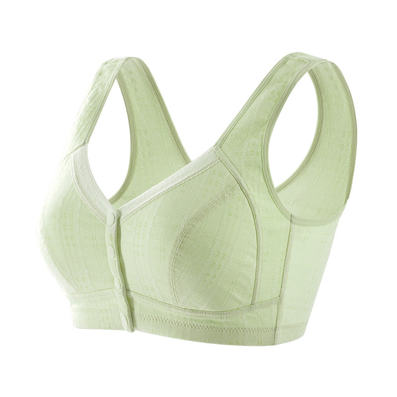 Women Cotton Front Button Bra
