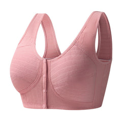Breathable Push Up Cotton Front Button Underwear