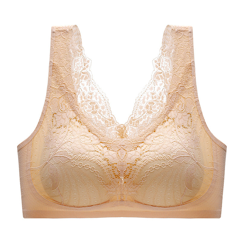 Latex One Piece Thin Push-Up Bra