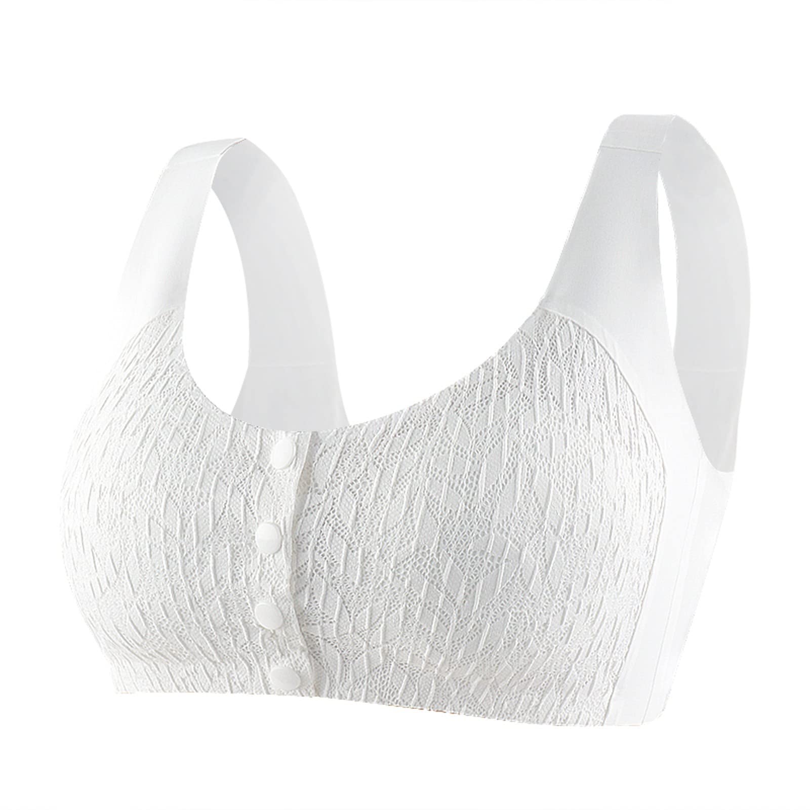 seamless front button underwear