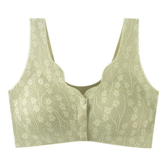 front button push-up comfortable underwear