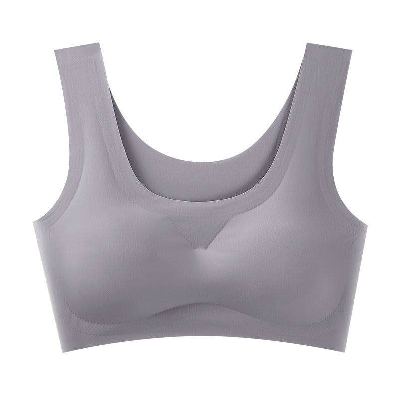 ice silk push-up breathable bra