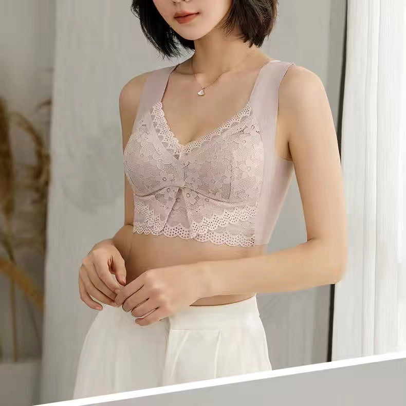 Lace Wireless Slim Fit Bra