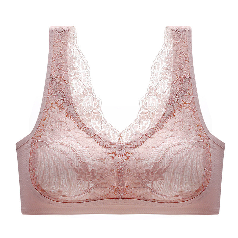Latex One Piece Thin Push-Up Bra