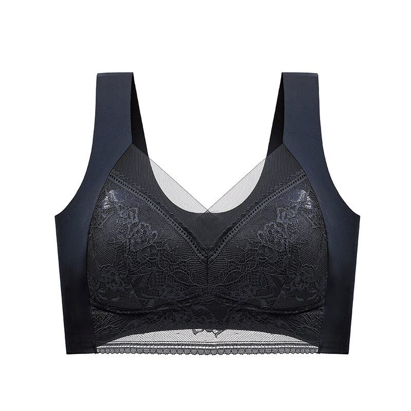 push-up lace push-up bra for beautiful back