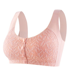 seamless front button underwear