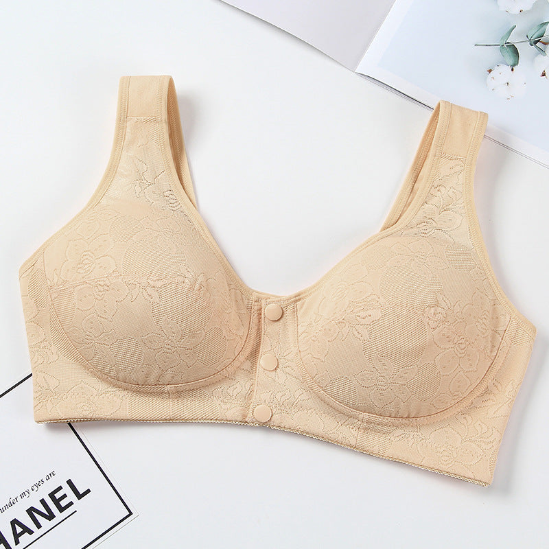 Front Button Breathable Comfortable Underwear