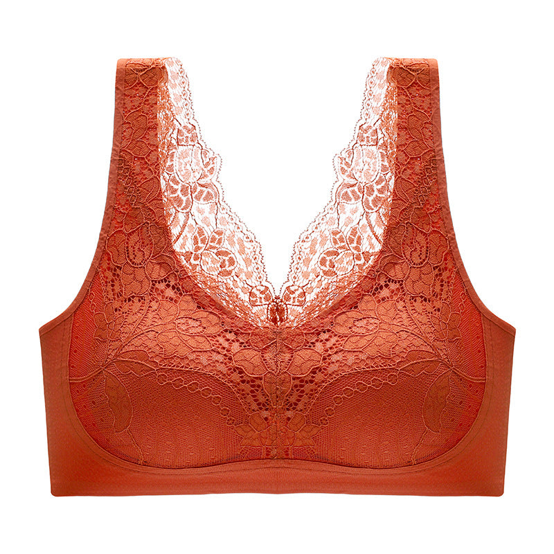 Latex One Piece Thin Push-Up Bra
