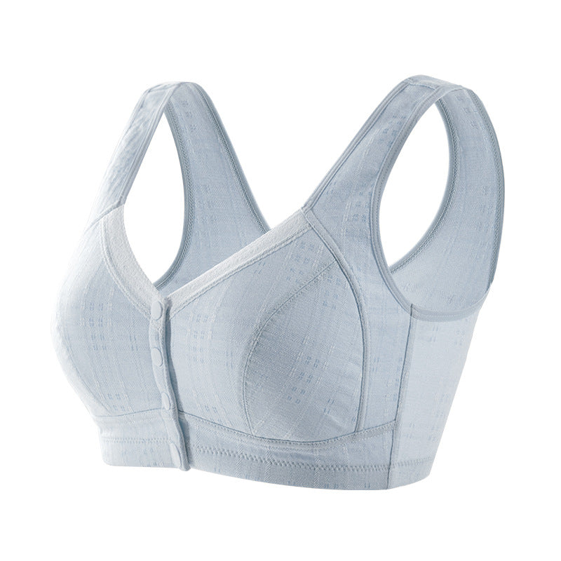 Women Cotton Front Button Bra