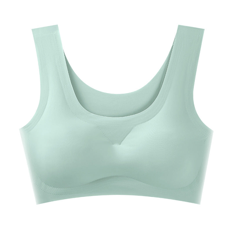 ice silk push-up breathable bra