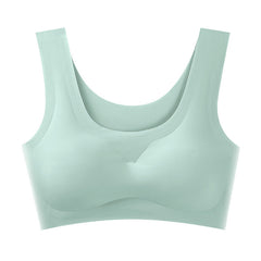 ice silk push-up breathable bra